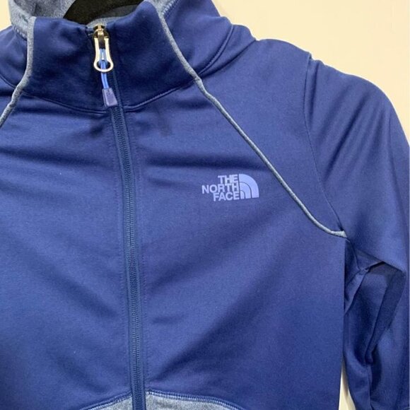 THE North Face woman’s jacket. Blue on blue. Size XS. New condition. - Picture 2 of 9